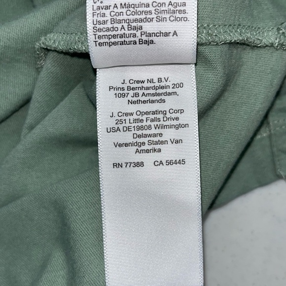 J. Crew Men’s Slim Fit Sueded Jersey Polo in Mint Green. Medium. - Picture 9 of 11